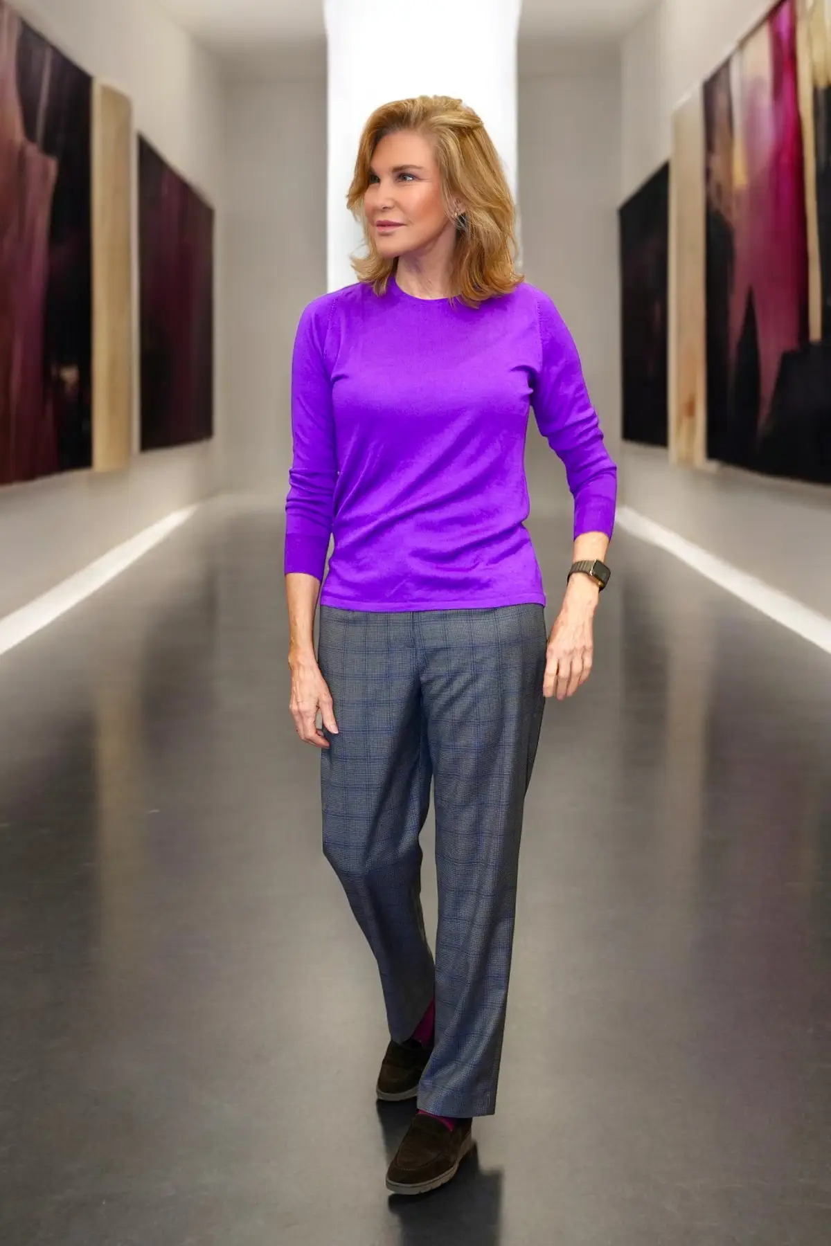 Pantalón con botones rose